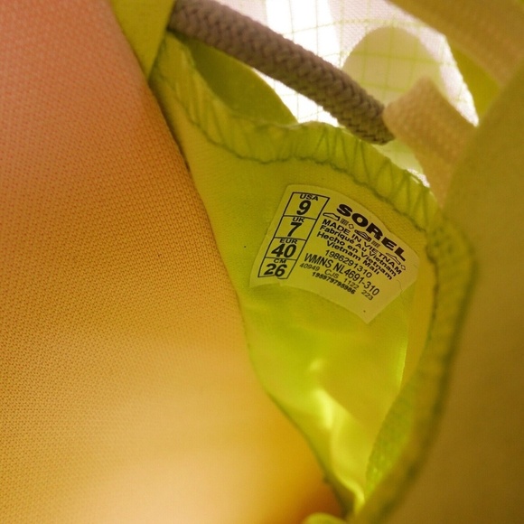 NEW Sorel Kinetic Breakthru Tech Lace Sneaker NL4691-310 Tippet/Grill - Picture 6 of 11